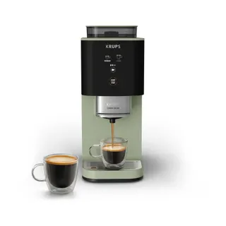 Expresso Broyeur KRUPS Coffee Crush, Machine à café à grains, ultra compacte SA401LE0
