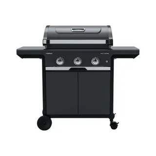 Barbecue gaz CAMPINGAZ SELECT 3 LX PLUS noir 3 brûleurs sur chariot, 62.5x40 cm