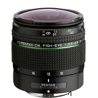Objectif pour Reflex PENTAX HD DA10-17mm Fish-eye f/3.5-4.5 ED IF