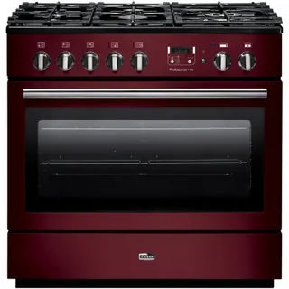 Piano de cuisson gaz FALCON PROF+90FX MIXT ROUGE AIRELLE