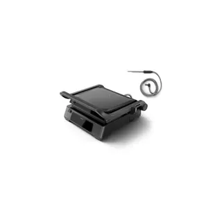 Grille-viande PHILIPS HD6307/70 Grill Série 7000 noir, sonde cuisson, plaques amovibles 29x26 cm, 2200 W