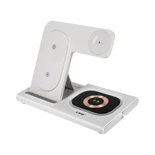 Chargeur induction LINQ Station de charge 3 en 1 pour iPhon