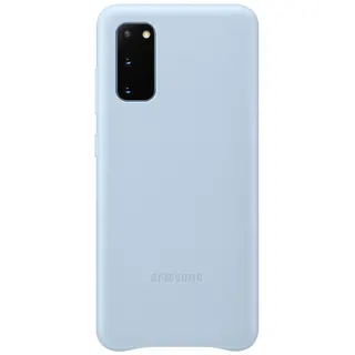 Coque SAMSUNG S20 Cuir bleu