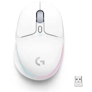 Souris Gamer Sans Fil LOGITECH G705 Lightspeed RVB Blanc