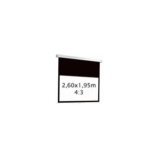 Ecran de projection KIMEX manuel 2,60 x 1,95 m- Format 4:3