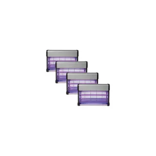 Anti insectes PEREL Pack  4x Destructeurs D'insectes Electri