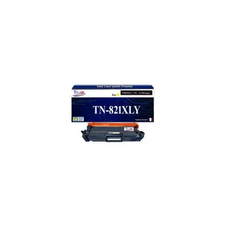 Toner T3AZUR Pour Brother  TN-821 XXL Jaune