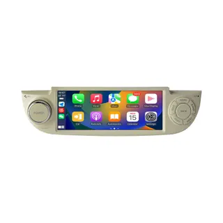 Autoradio connecté JUNSUN pour Fiat 500 2007-2015 64G 6.86"Carplay