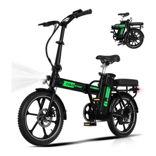 Vélo électrique COLORWAY 16 Pliable E-Bike,36V12Ah BK5_Noir