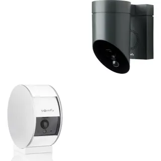 Caméra de surveillance SOMFY 1 Indoor et 1 Outdoor Camera Grise