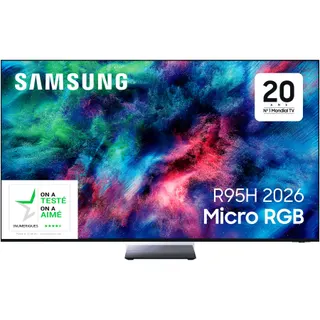 TV RGB SAMSUNG TMR75R95H (2026) 75" (189 cm) 4K - Smart TV IA, anti-reflet, Micro RGB (couleurs ultra-détaillées)