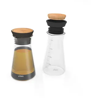 Shaker PEBBLY à vinaigrette en verre, 450ml