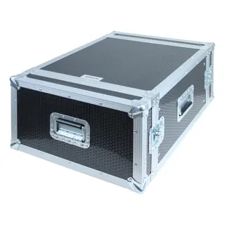 Flight case KIMEX rack case 19", Capacité 6U, Double porte