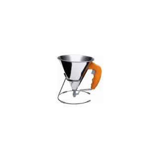 Entonnoir DE BUYER Mini entonnoir à piston orange