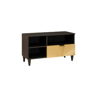 Meuble TV HELLOSHOP26 Meuble TV bas moderne rectangulaire 80 x