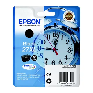 Cartouche d'encre EPSON T2711 série Réveil : Noire XL