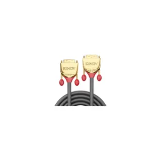 Câble DVI LINDY Câble DVI dual-link - 5m GOLD Line