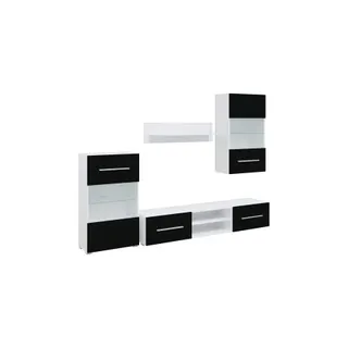 Meuble TV HELLOSHOP26 Meubles TV avec rangement moderne ensemb