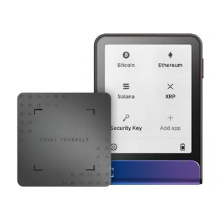 Crypto wallet LEDGER Flex Recovery key Neptune Blue
