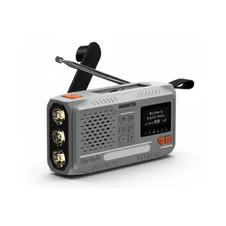 Radio DAB MARMITEK de survie RESQ 100 avec batterie grise