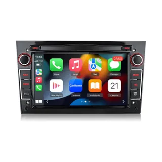 Autoradio connecté JUNSUN pour Opel Astra H G Corsa C D 7"Carplay