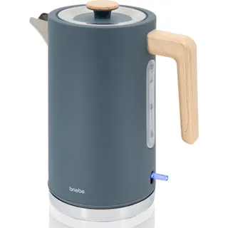 Bouilloire BRIEBE Nordic 1,7L Sans Fil sans BPA KT1165GRY