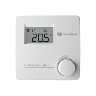 Thermostat connecté SAUNIER DUVAL Filaire Contact Sec Exacontrol SELECT