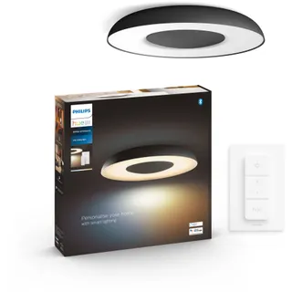 Plafonnier PHILIPS Hue Still noir+tlc