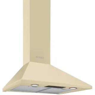 Hotte décorative murale SMEG KSED65PE CREME