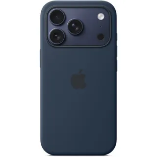 Coque APPLE iPhone 17 Pro MagSafe silicone Minuit