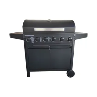 Barbecue gaz HAPPY GARDEN Barbecue au gaz IZALCO - 6 brûleurs 15kW
