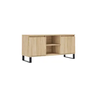 Meuble TV HELLOSHOP26 Meuble TV avec grand espace de rangement