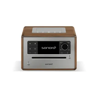 Chaîne HiFi SONORO ELITE Noyer-Argent