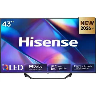 TV QLED HISENSE 43A7S (2026) 43" (108 cm)