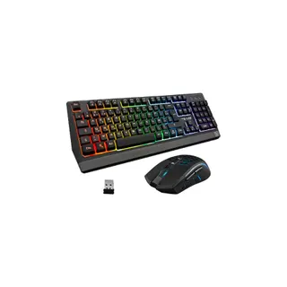 Pack clavier et souris gamer THE G-LAB COMBO TUNGSTEN clavier-Souris-Casque/FR