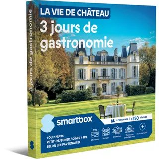 Coffret cadeau SMARTBOX La vie de Chateau - 3 jours de gastronom