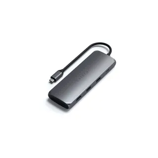 Hub USB C SATECHI USB-C Hybrid Multiport gris