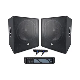 Pack sono BM SONIC pack basse complet 3000W  2 sub woofer 1