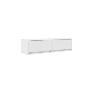 Meuble TV HELLOSHOP26 Meuble TV mural moderne 100 x 31 x 25 cm
