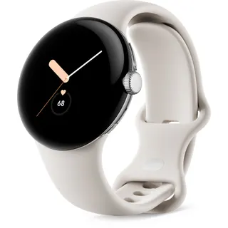 Montre connectée GOOGLE Pixel Watch Acier Arg/Bracelet Galet 4G