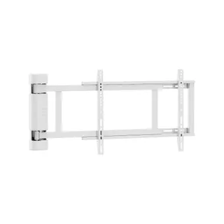 Support mural TV KIMEX motorisé pour TV 32''- 75'' - blanc