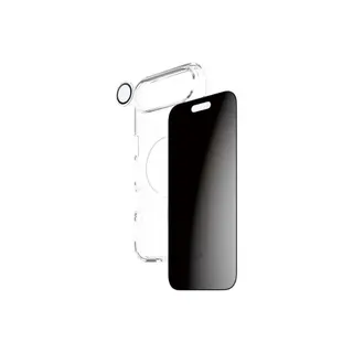 Coque PANZER GLASS pour iPhone Air Flagship Privacy 3-en-1
