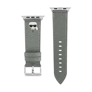 Bracelet KARL LAGERFELD Apple Watch 42 / 44 / 45mm Cuir Saffiano