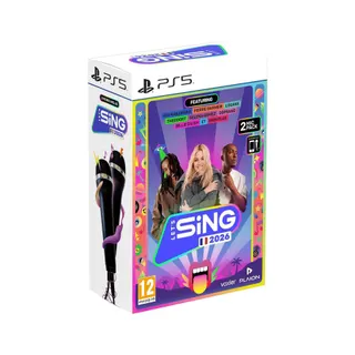 Jeu PS5 PLAION Let's Sing 2026 + 2 Micros