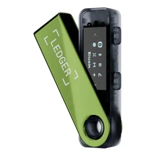 Crypto wallet LEDGER Nano S Plus - vert oxydation