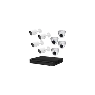 Caméra de sécurité DAHUA Pack de vidéosurveillance CVI 8 caméras