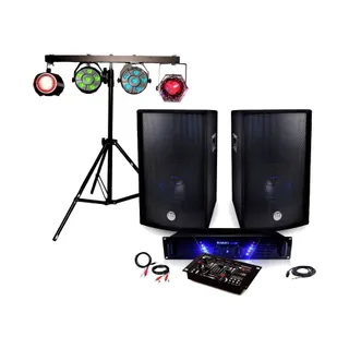 Pack sono BM SONIC Pack Sonorisation Audio Club, Ampli Ibiz