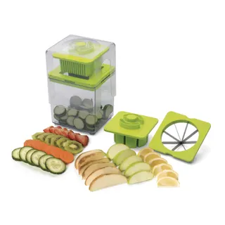 Coupe fruits PROGRESSIVE Lamelles et quartiers avec réceptacle
