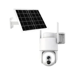 Caméra de sécurité KYF Caméra IP solaire PTZ Extérieure 6Mp