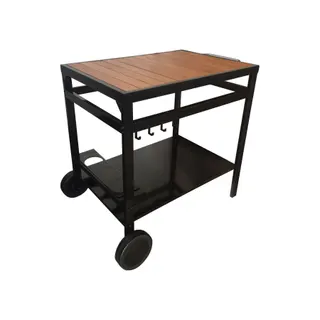 Desserte HAPPY GARDEN Desserte AVEIRO noire pour plancha